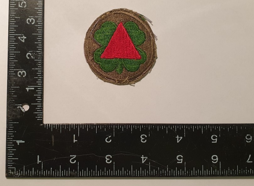 U.S. Army 13th Corps Shoulder Patch Rough Edges