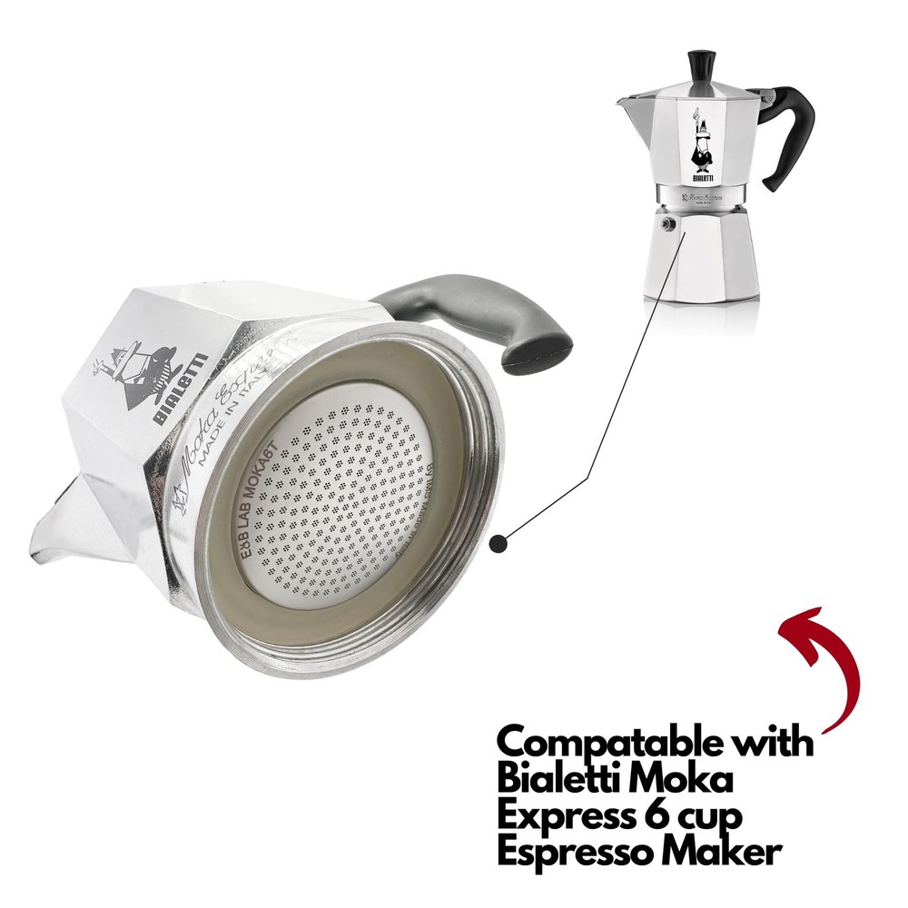 E&B Lab, by IMS Competition Moka filter (6 Cup)