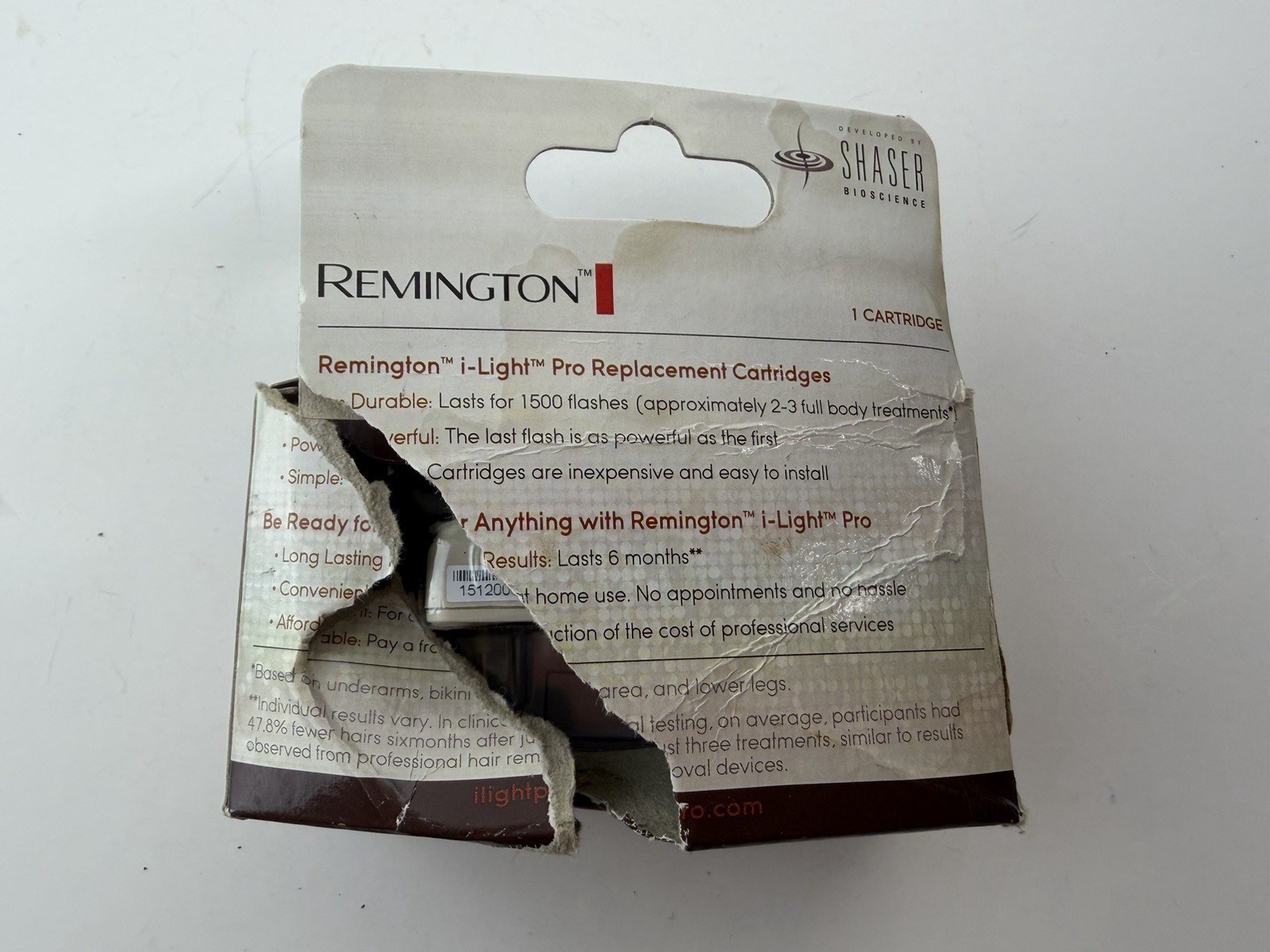 Remington iLIGHT Pro Hair Removal System SP-6000SB Replacement Cartridge OpenBox