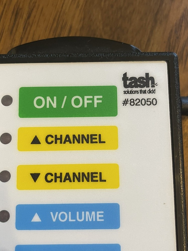 Ablenet Tash Mini Relax IR Remote 82050 With Spec Switch