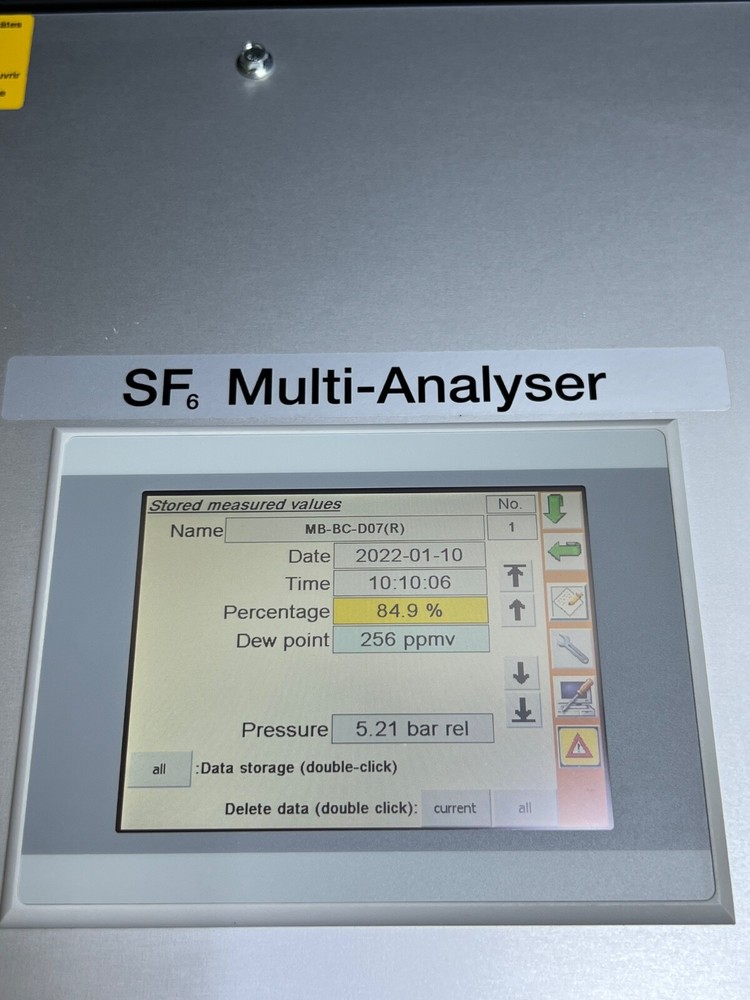 DILO 3-038R-R201 SF6 MULTI-ANALYSER