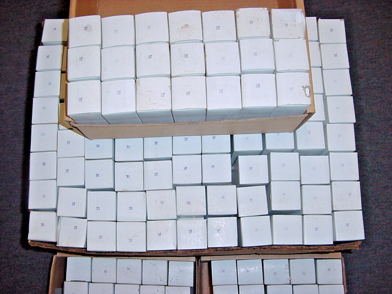 Sylvania Radio Tube #30 Vacuum Tubes. New Old Stock, Labeled U.S. Navy C.H.S.