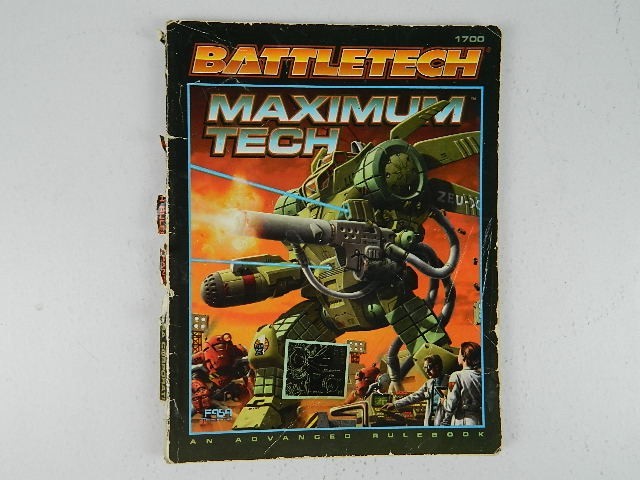 Battletech Maximum Tech FASA 1700