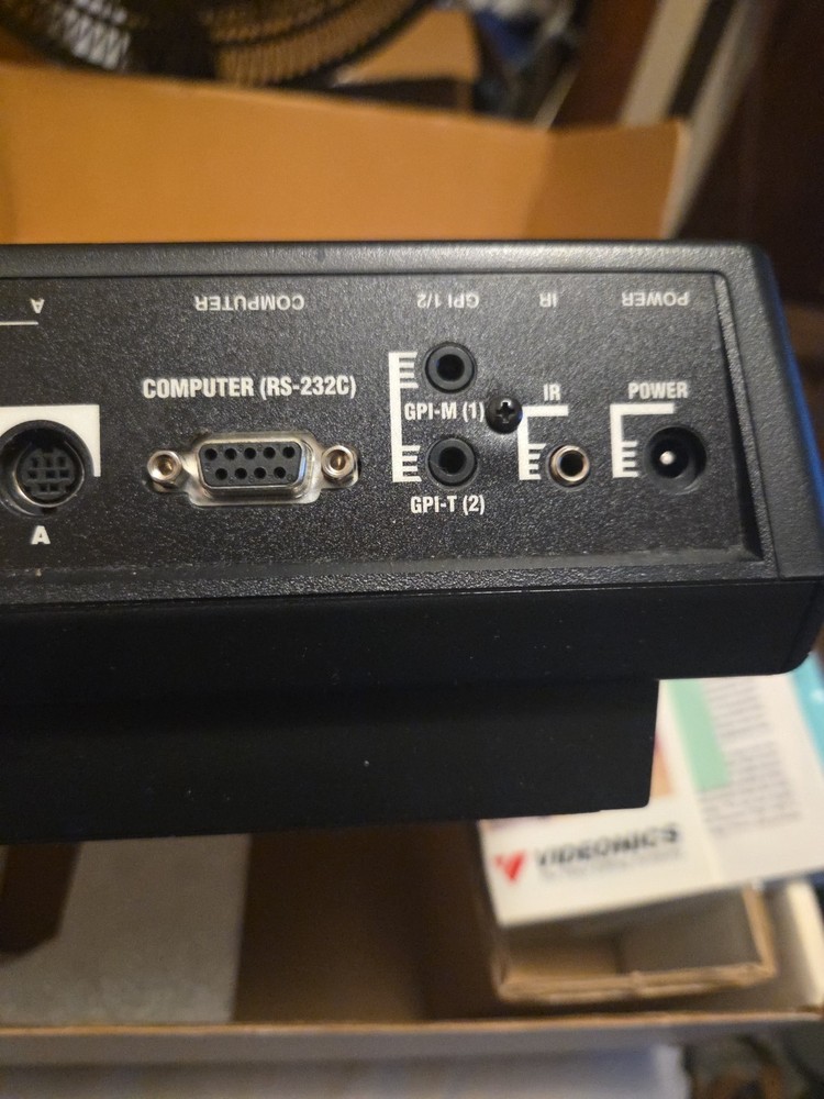 VINTAGE VIDEONICS EDIT SUITE A/B ROLL EDIT CONTROLLER MODEL:AB-1 NTSC...READ