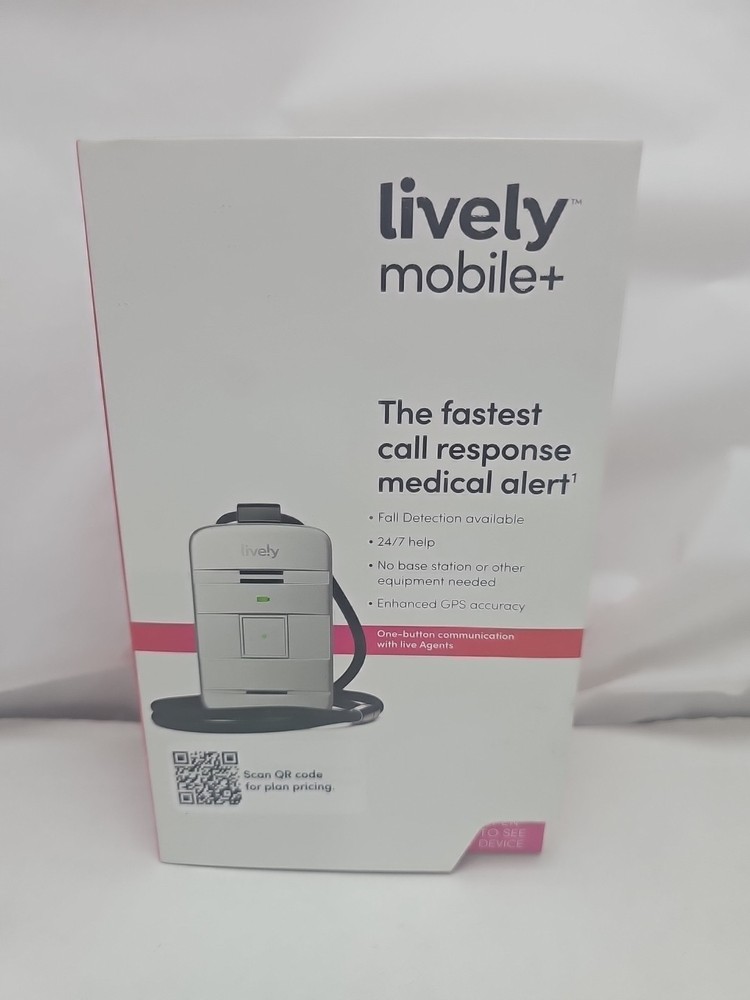 Lively Mobile Plus Call Response Medical Alert Device OPEN BOX