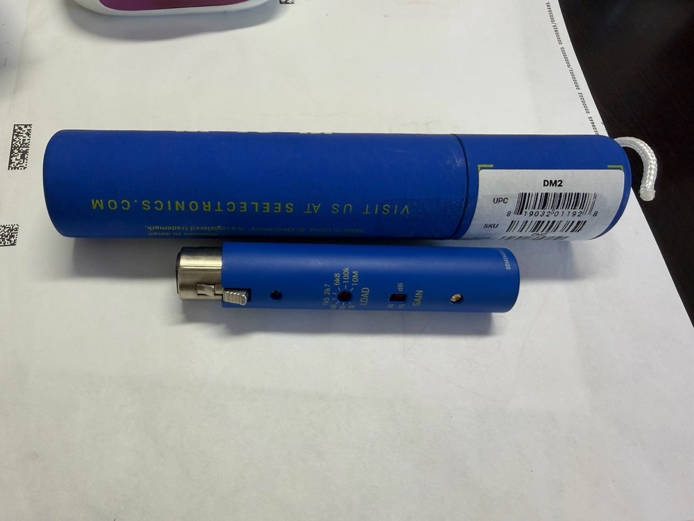 sE Electronics DM2 TNT Active In-Line Microphone Preamp Cloudlifter booster