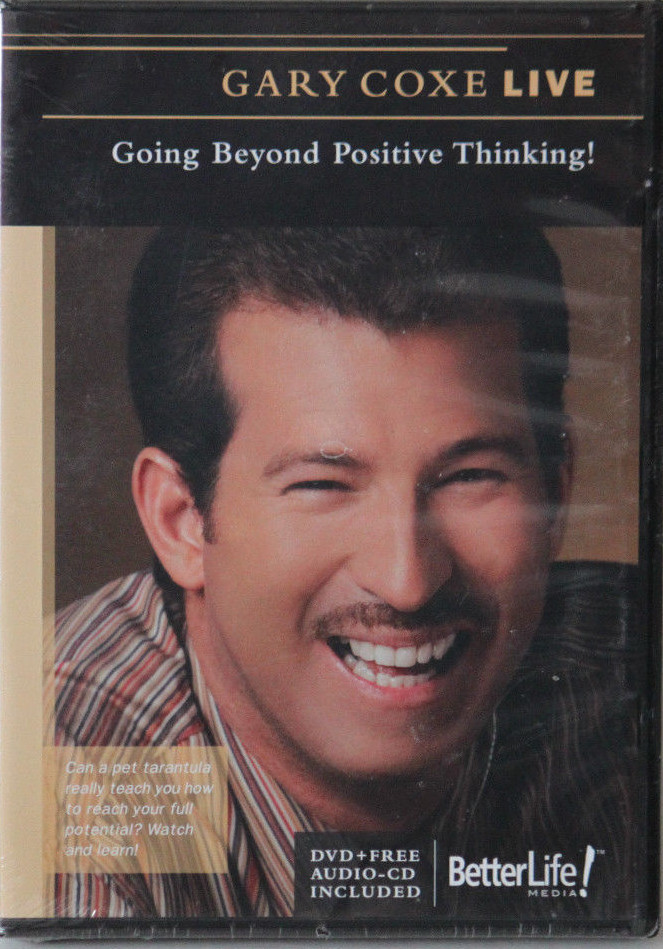 Gary Coxe Live Going Beyond Positive Thinking! DVD + Free Audio CD - New!