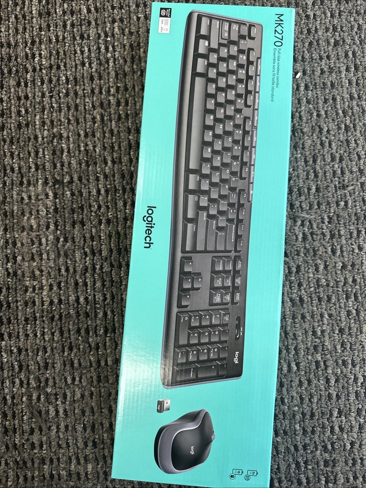 Logitech MK270 Wireless Keyboard and Mouse Combo (920-004536)