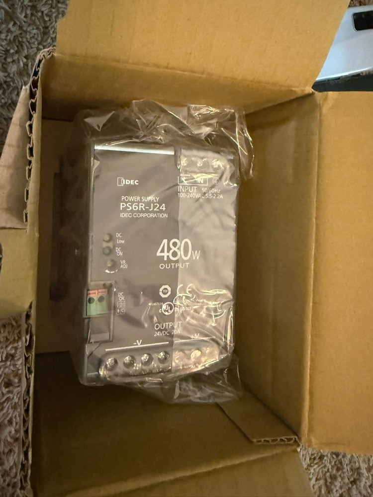 IDEC 480W Power Supply PS6R-J24 OPEN BOX