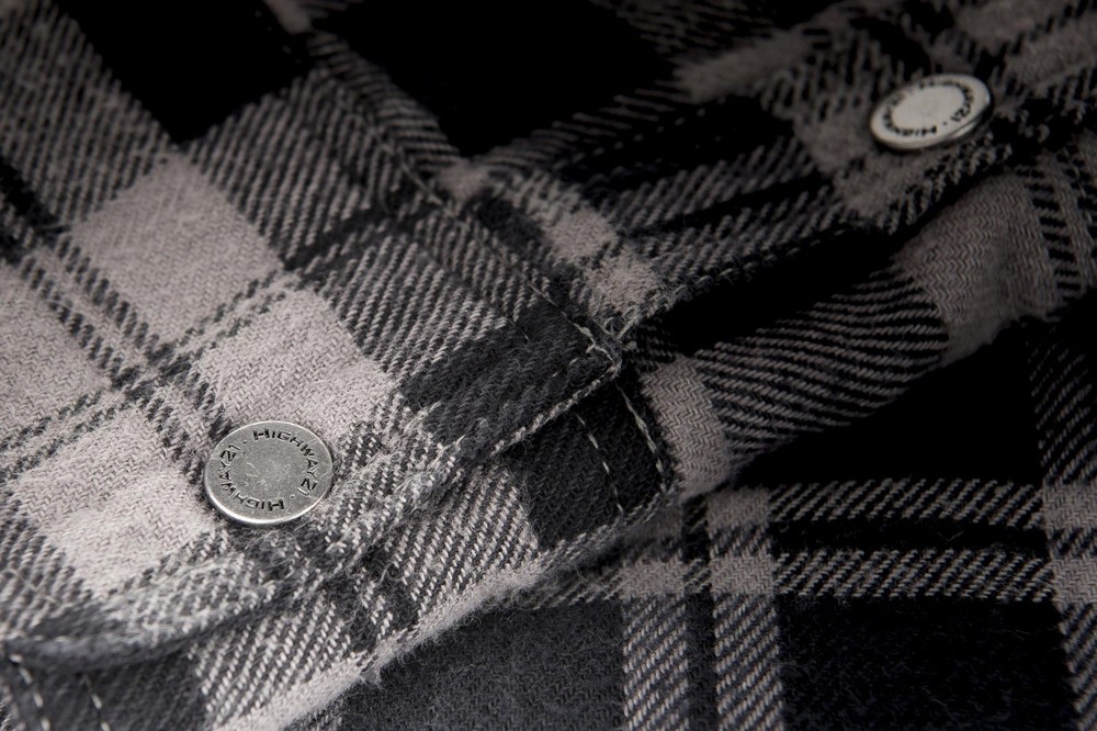 Marksman Flannel Black/Grey Sm