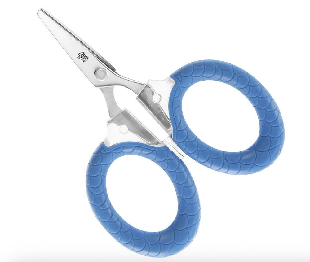 Cuda Camillus Titanium Bonded Micro Scissors Blue 18826 Precision Cutting Blades