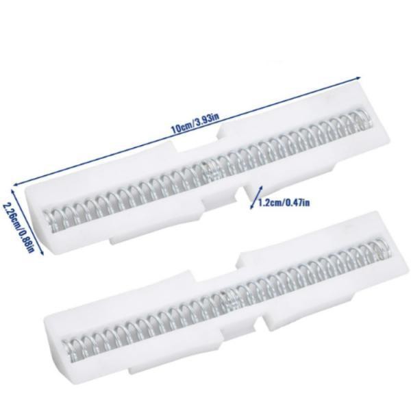 2x Bifold Door Slide Guide for Wardrobe Doors Tool Lightweight Hardware