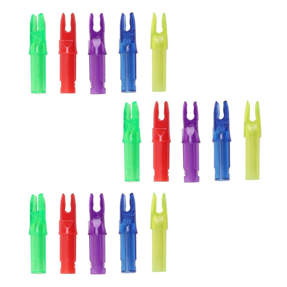 15 Pcs Tail Covers Arrows Tails Decoration Bowstring Finger Protectors