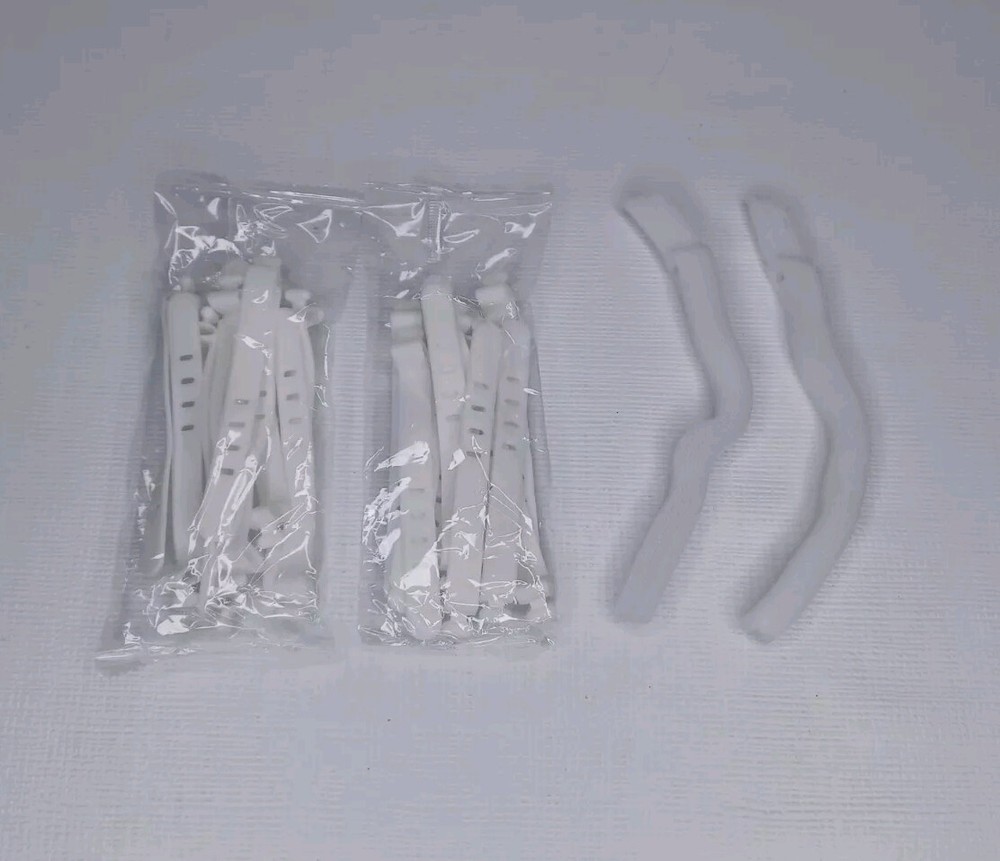 Cord Ties Home Office Desk Tames Cords 2 Types Elastic Hook & Loop