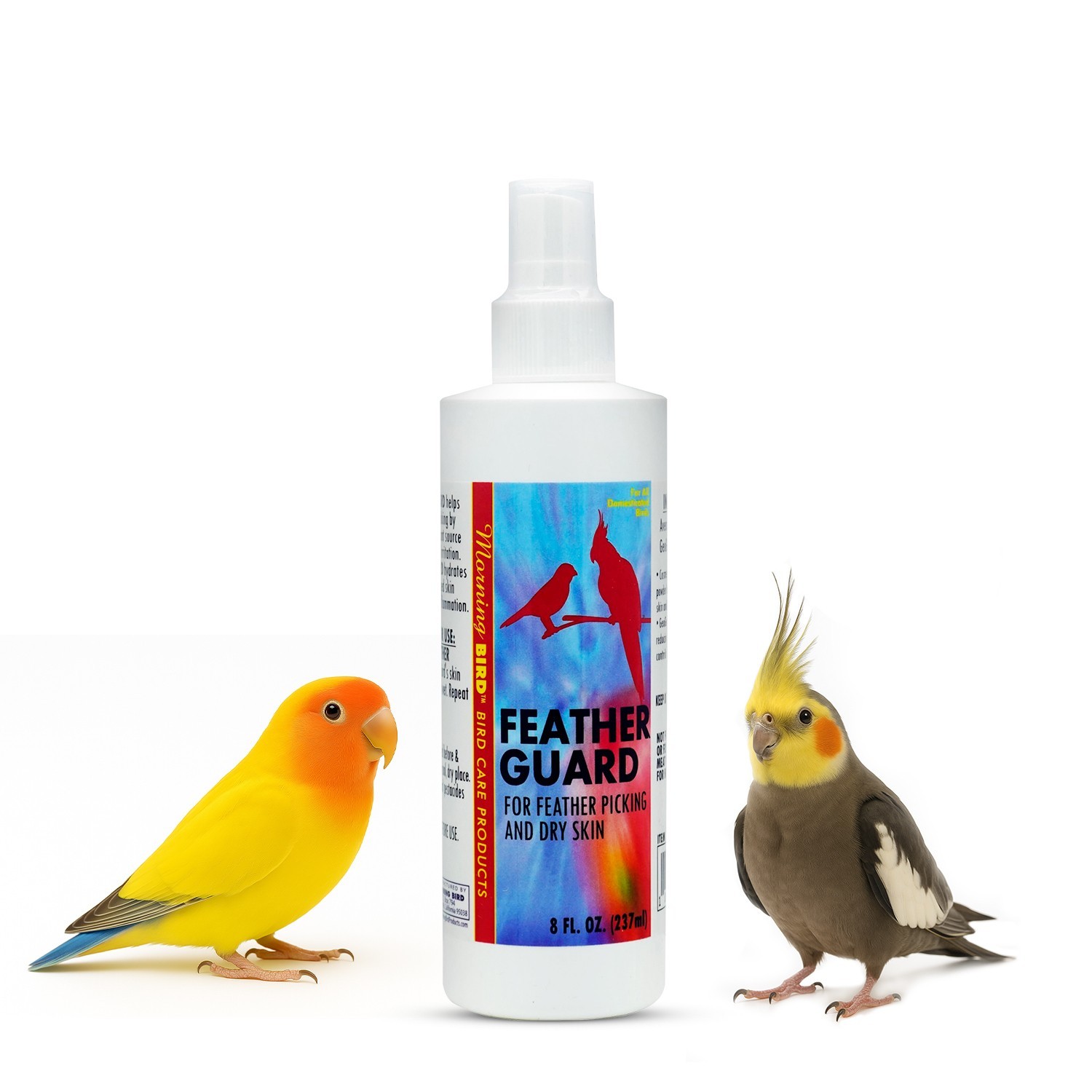 Morning Bird Feather Guard Spray for Feather Picking & Dry Skin for Birds