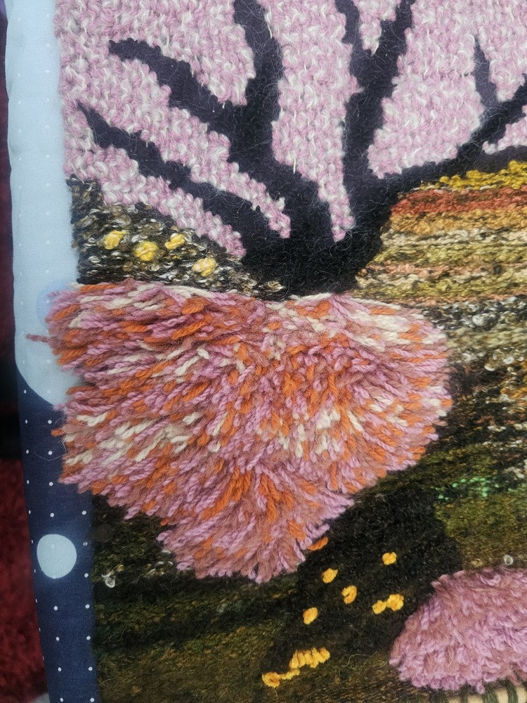 Hand Weaved Picture Wall Hanging