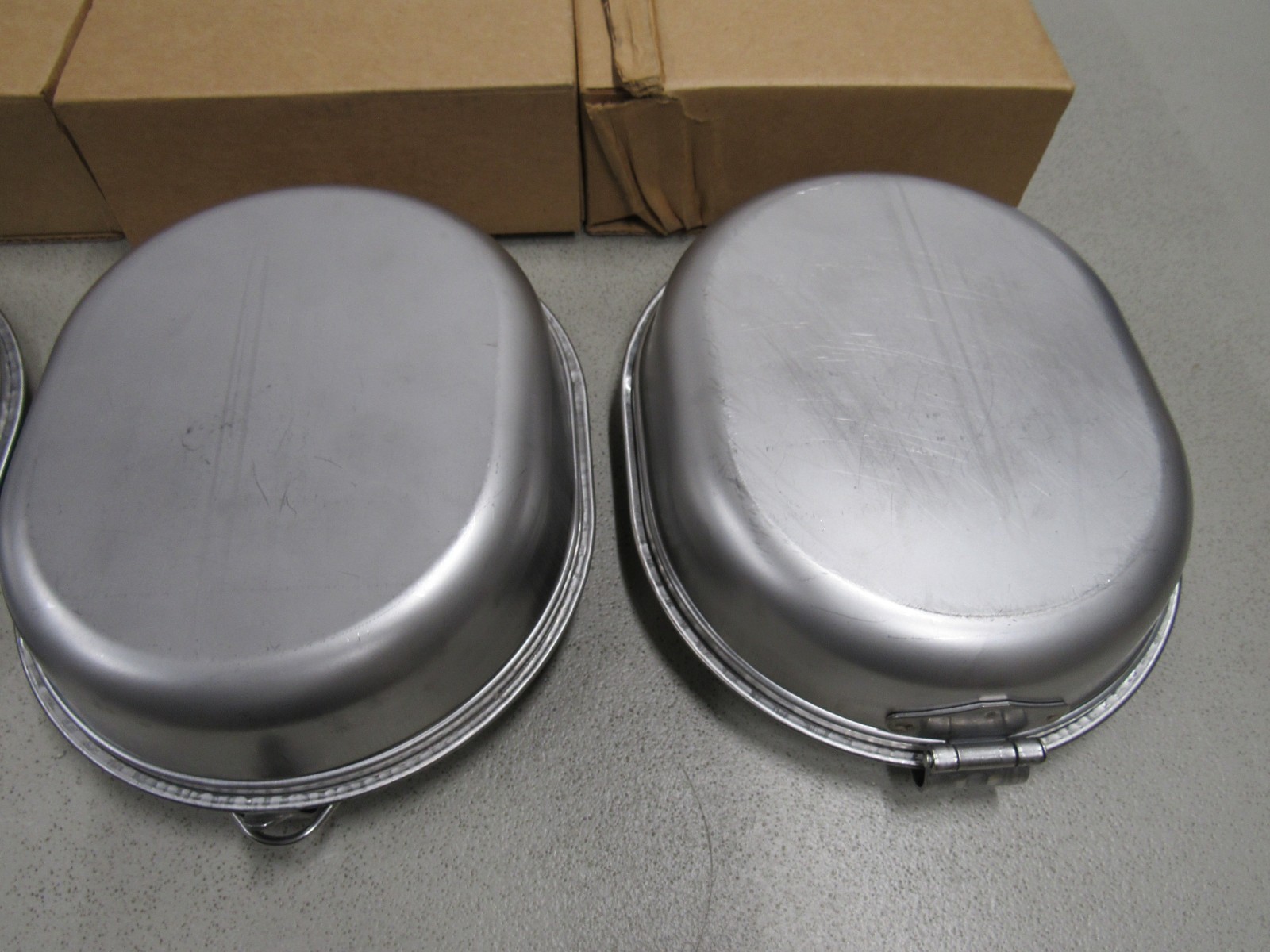 US Military Mess Kit Pan WYOTT 1991 Desert Storm Unused NOS SCUFFS QTY 1 Camping