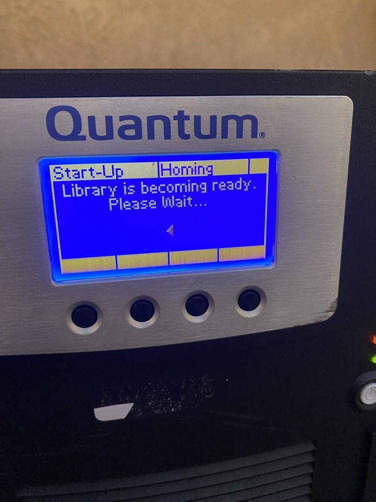 Quantum Scalar i40 Rack-Mounted Unit C Grade Condition