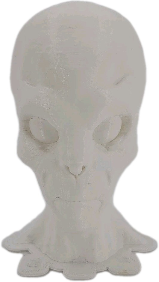3D Printed Alien Head [109]