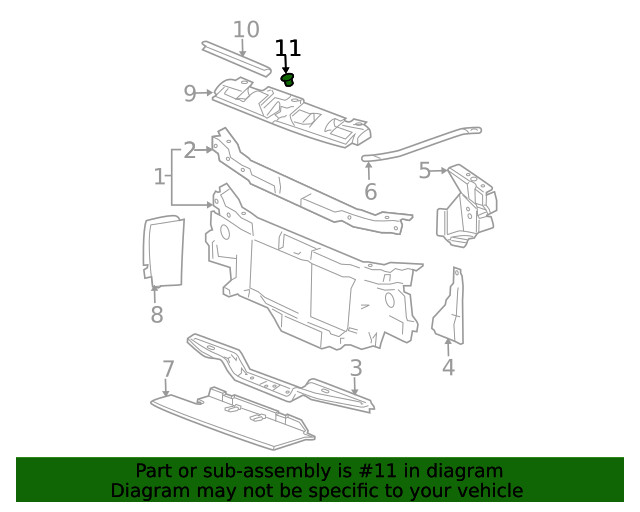 Genuine GM Multi Purpose Retainer 15762170