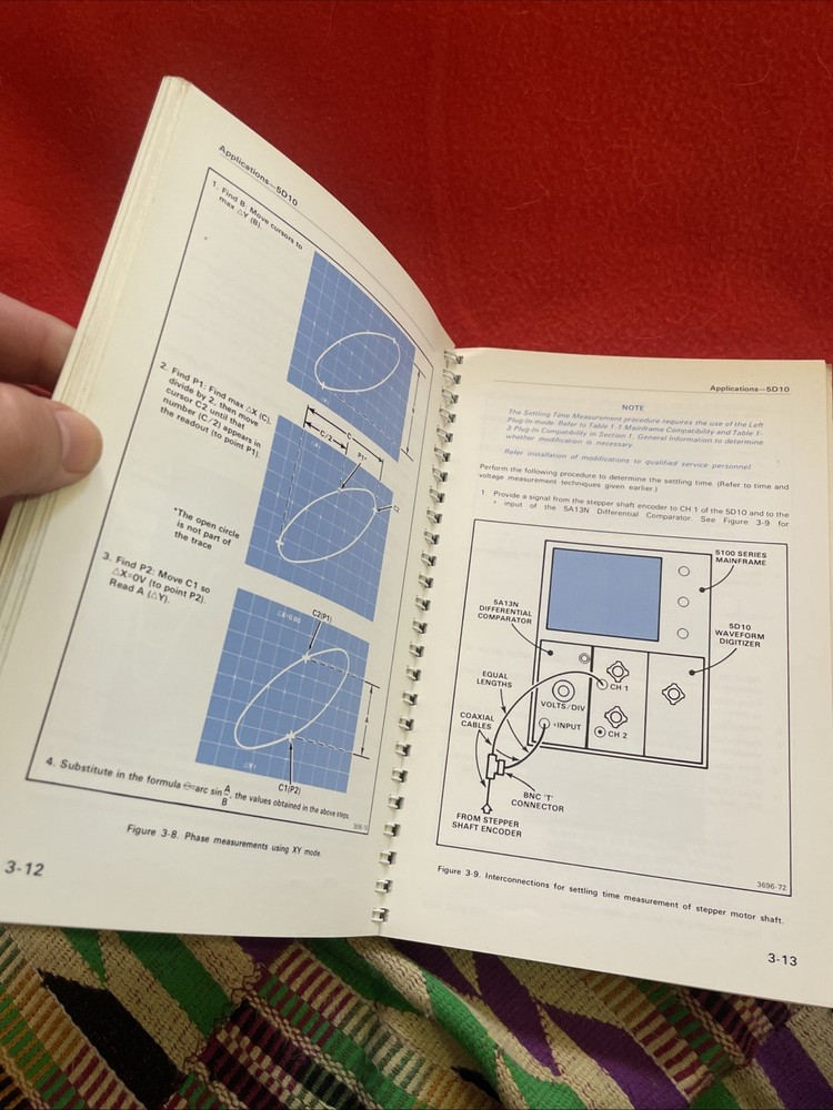 1984 Tektronix Instruction Manual 5D10 Waveform Digitizer