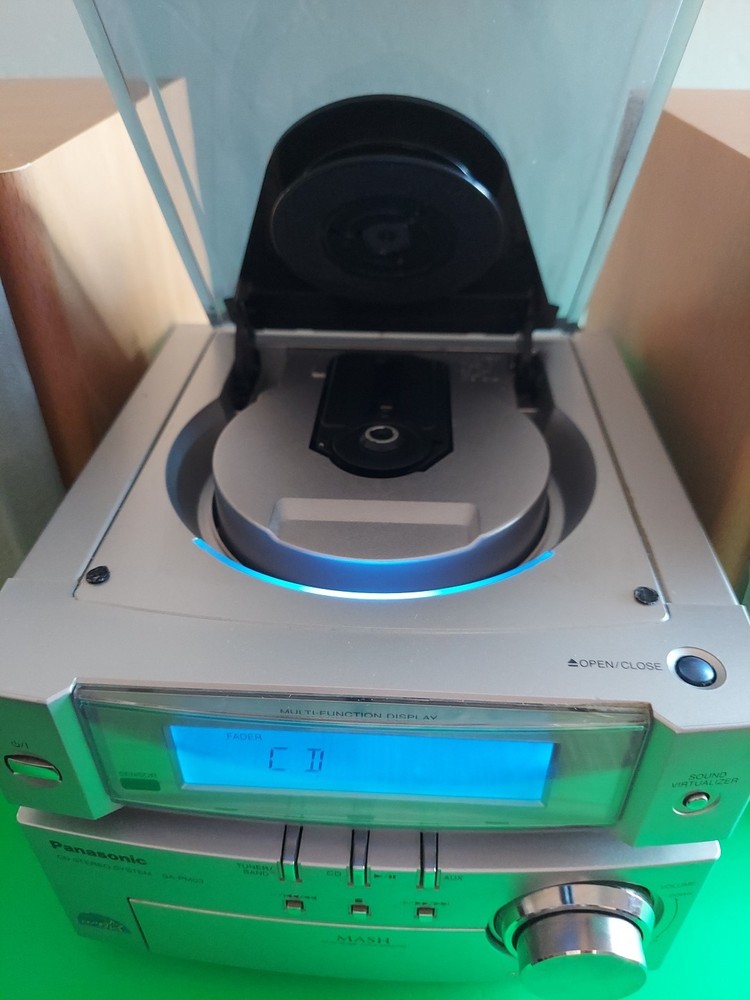 PANASONIC SA-PM03 Stereo System With Sound Virtualizer & Multi-Function Display