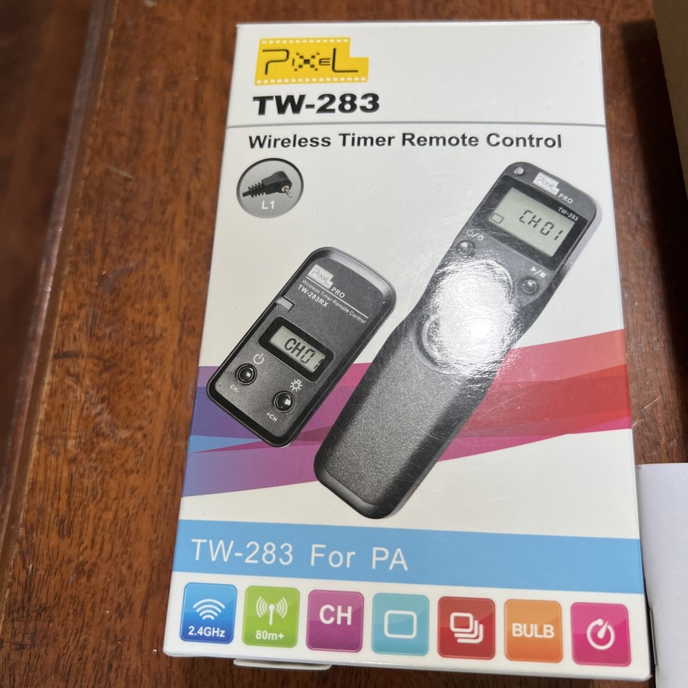 Pixel TW-283 TW283 Wireless Shutter Release Remote Control for Panasonic/Leica