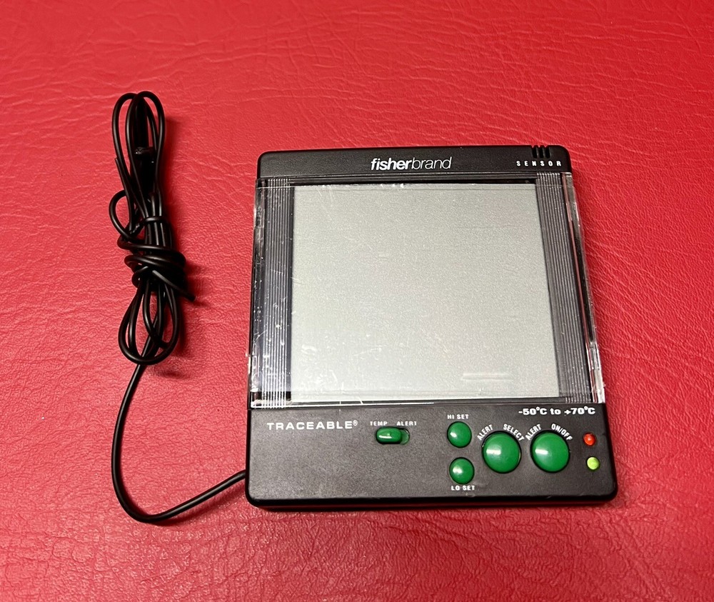 Traceable 4142 Big-Digit 4-Alert Alarm Thermometer