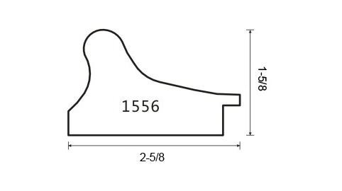 2-5/8" Bronze Gold Picture Frame 11x14 12x18 16x20 24x36 30x40 36x36 + 1556-MM2