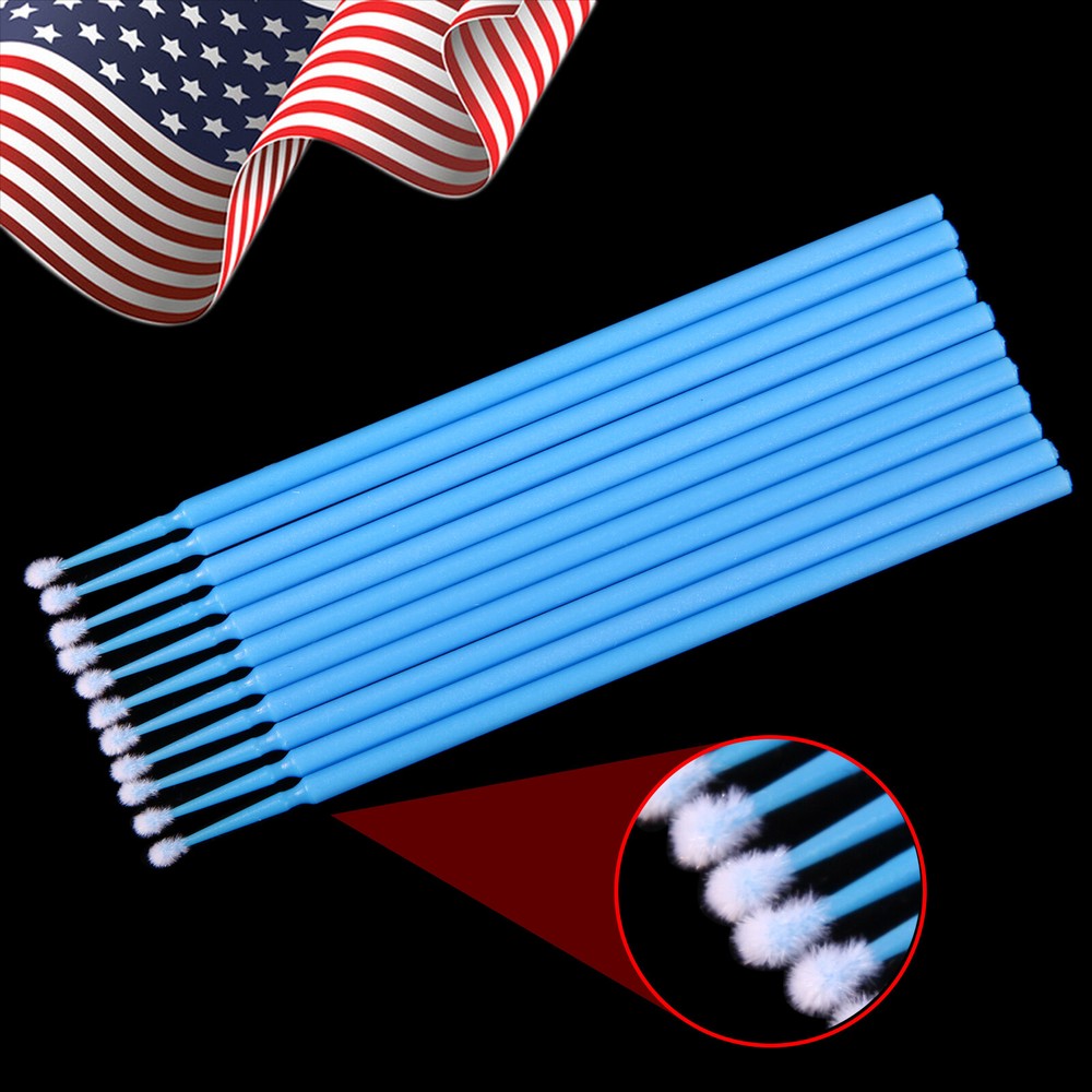 Dental Micro Brush Disposable Materials Tooth Applicators Regular Blue 2.5mm