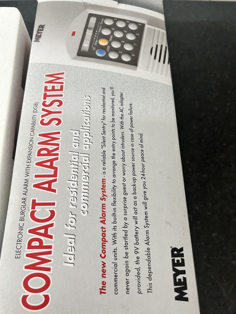 Meyer Compact Alarm System~Residential And Commercial Application