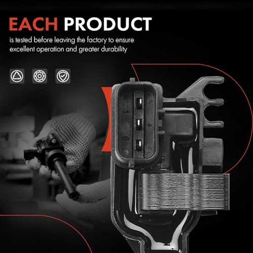 Engine Ignition Coil Pack (Short Boot) Compatible with Mazda Miata001-005 L4 2