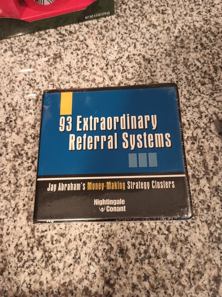 Jay Abraham 93 Extraordinary Referral Systems (5 CD Audio Set)