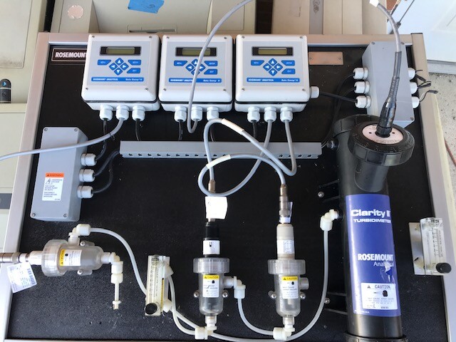 Rosemount Multi-Parameter Electrochemical /Optical Water Quality System USED