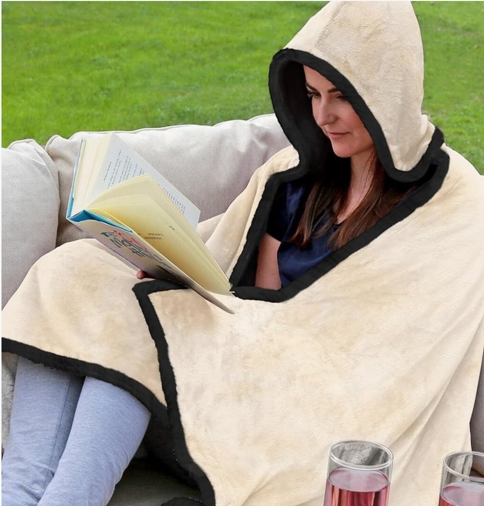 Vprintes Mama Leopard Frame Wearable Blanket