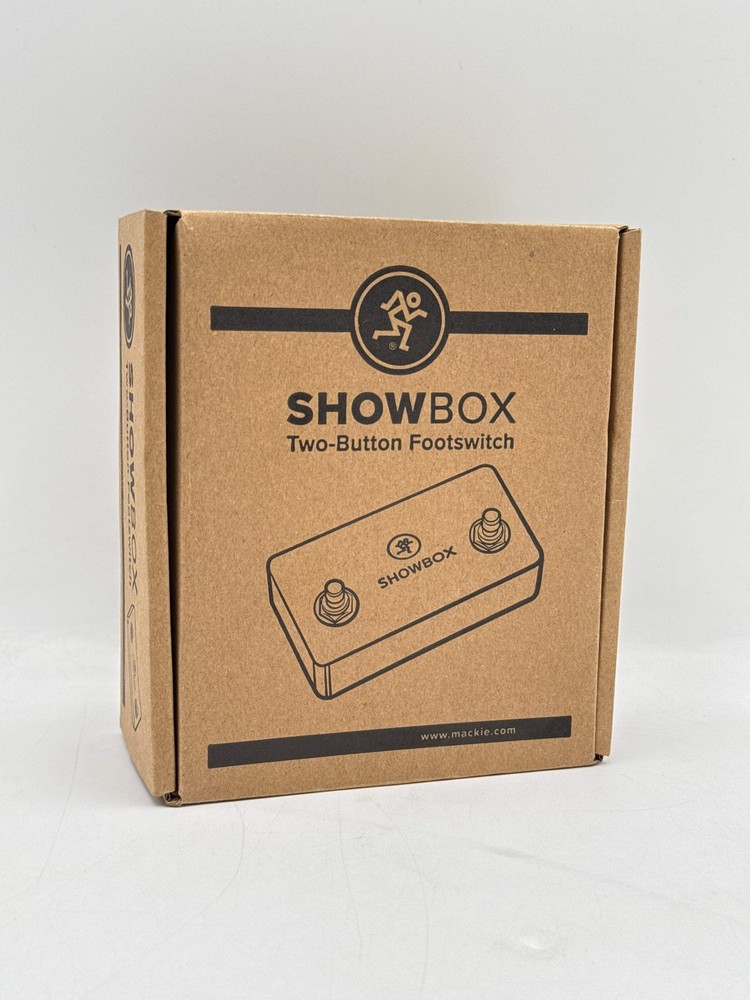 Mackie Speaker Hardware ShowBox Two Button Footswitch