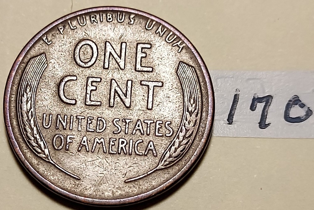 1929-D Lincoln Wheat Cent VF #170