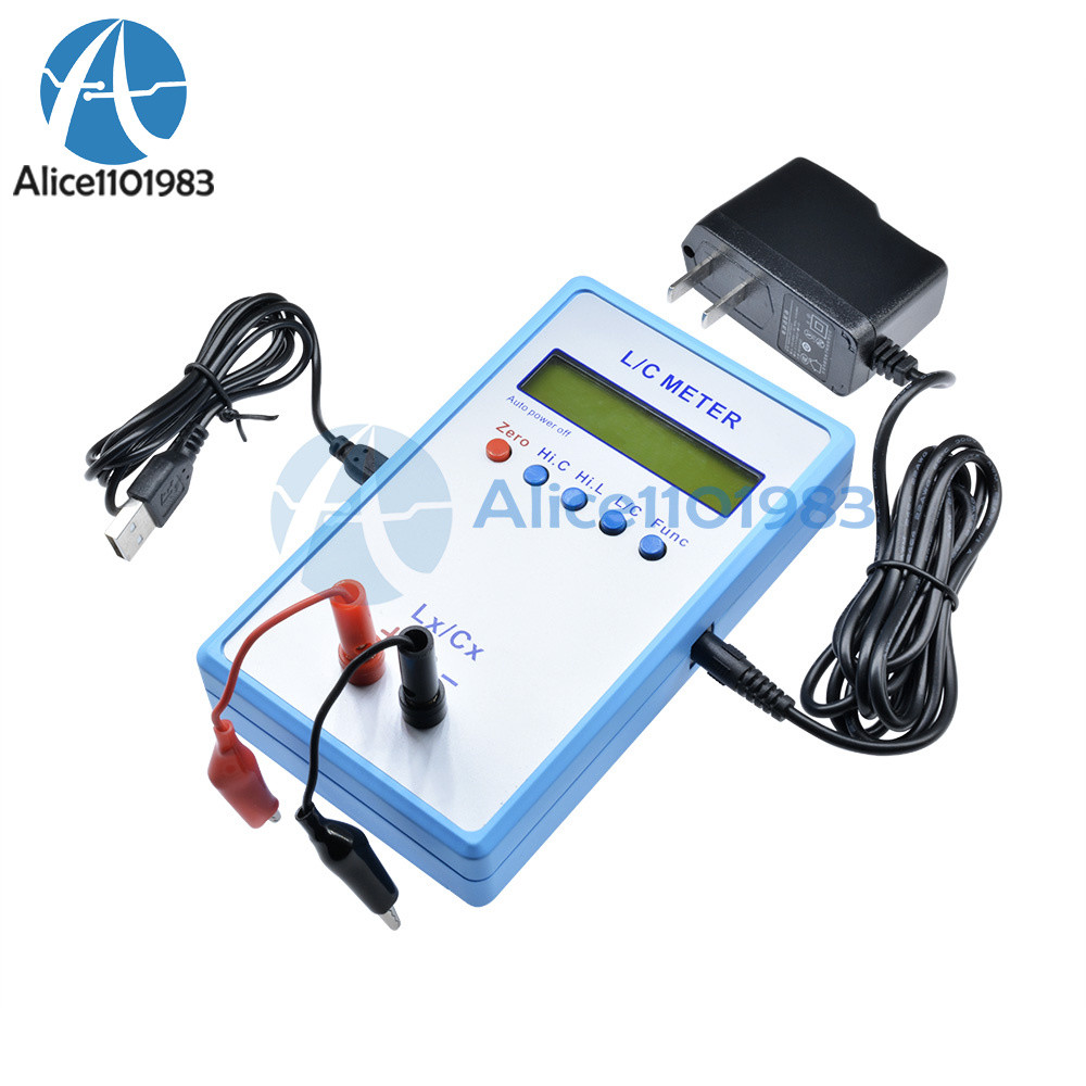 High Precision L/C Inductance Inductor Capacitance Multimeter Meter LC200A Tool
