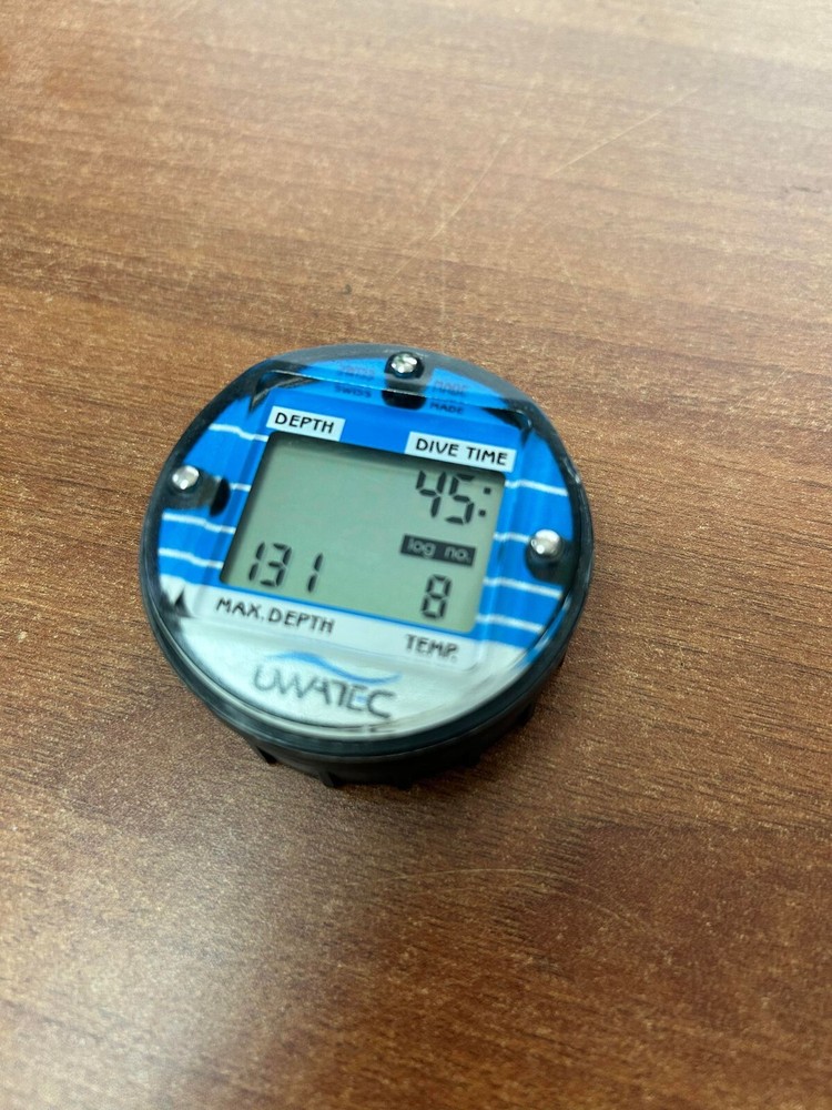 SCUBADIVING UWATEC DIGITAL LOG DEPTH GAUGE SCUBAPRO