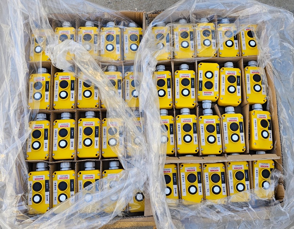 Bucher Hydraulics Control Box - Dump Trailer Controller - 4 Wire - No Wire - NEW