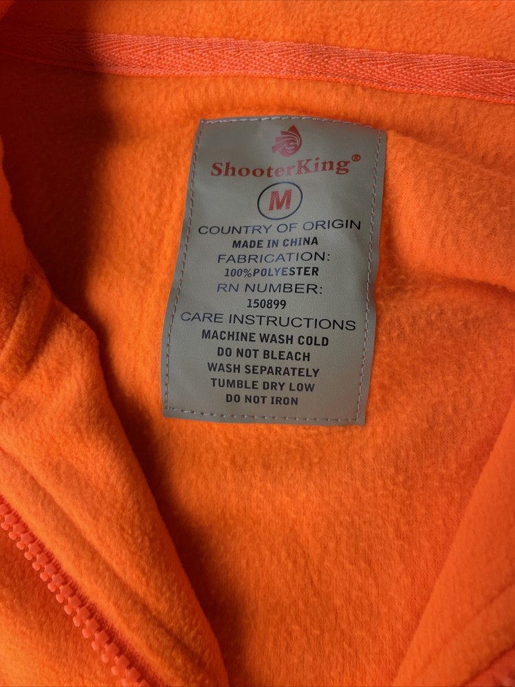 shooterking Vest orange Size M