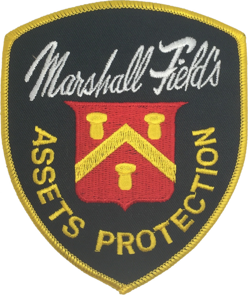 MARSHALL FIELDS ASSETS PROTECTION SHOULDER PATCH