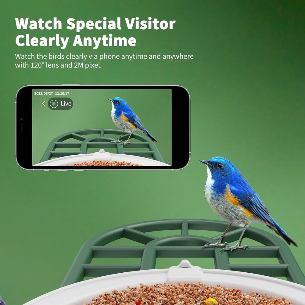 Smart Birdhouse Camera with Arrival Notifications