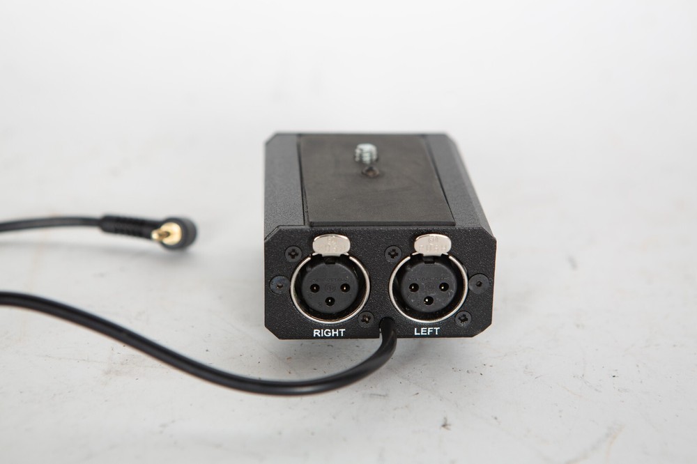 Beachtek DXA-2S - Dual XLR Universal Microphone Adapter for Camcorders