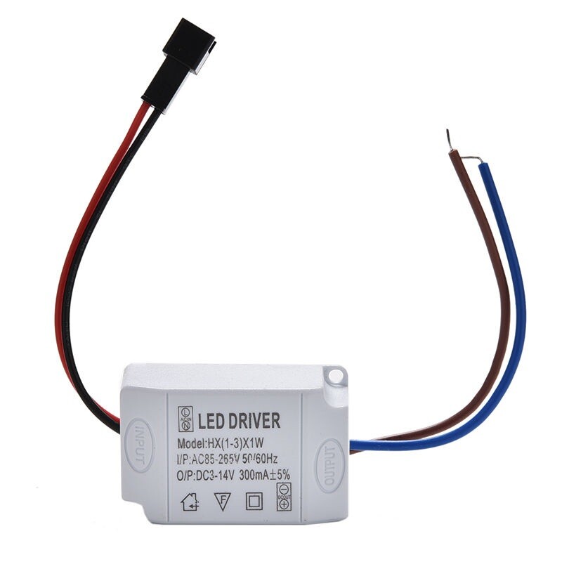 LED Driver AC 120V/240V to DC 12V Transformer Power Adapter Home Converter 1W-3W
