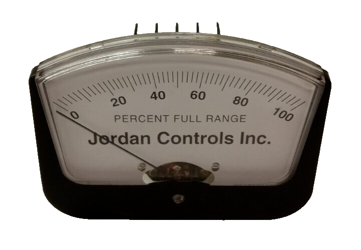 NEW JORDAN CONTROLS MT-6310-0100 0-100% FULL RANGE PANEL METER 120 VAC