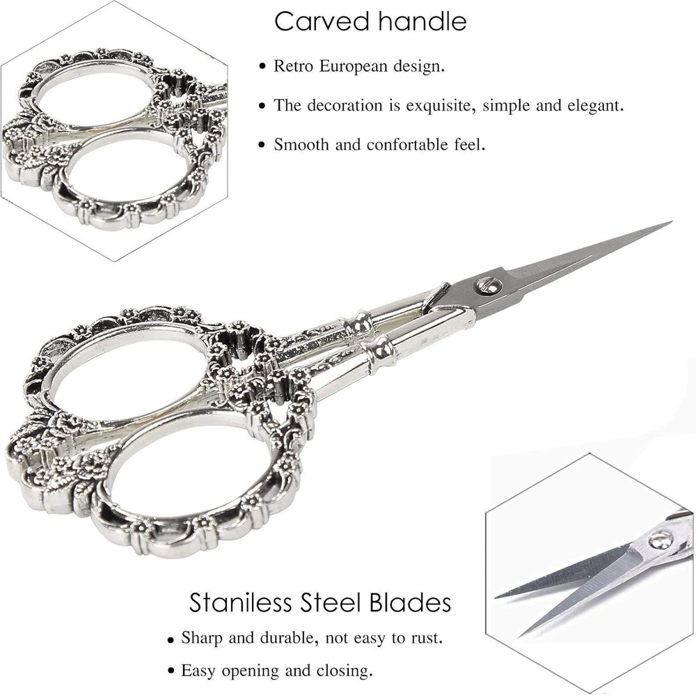 Vintage Style Embroidery Scissors