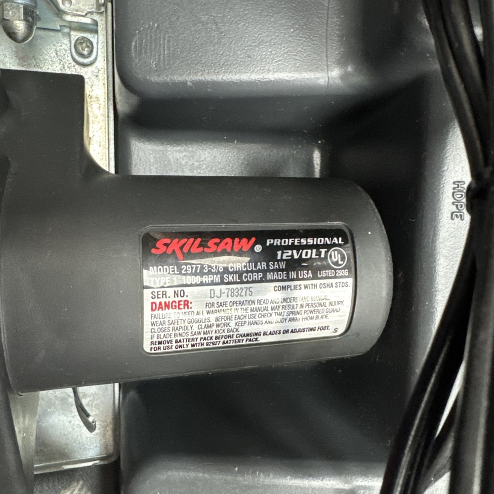 Skil 2977 cordless circular saw – 12 Volt -Tested