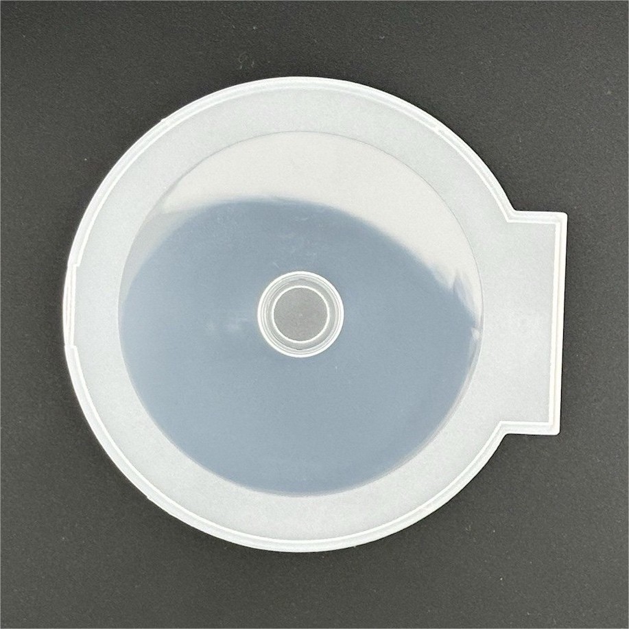 10 PACK - Nintendo GameCube Disc Case, Plastic Single Disc Holder - Middle Snap