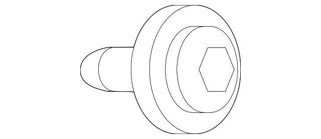 Genuine Volkswagen Position Sensor Bolt N-910-753-01